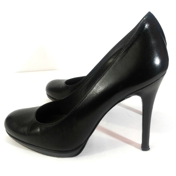 Stuart Weitzman Shoes - Stuart Weitzman Black Platform Pumps Heels 8 M